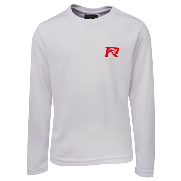 Adult - Long Sleeve T-Shirt - WHITE Thumbnail