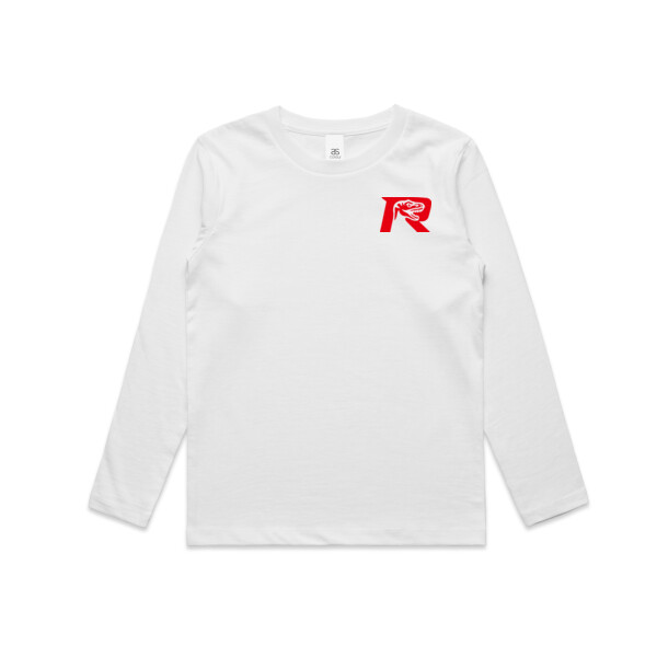 Kids - Long Sleeve T-Shirt - WHITE Thumbnail